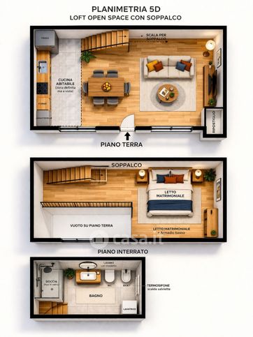 Loft in residenziale in Via Giuseppe Saverio Mercadante