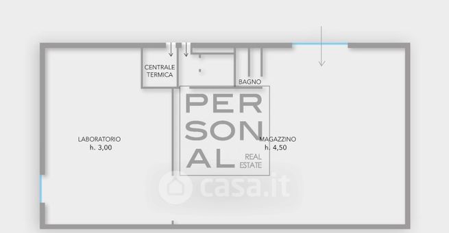 Capannone in commerciale in 