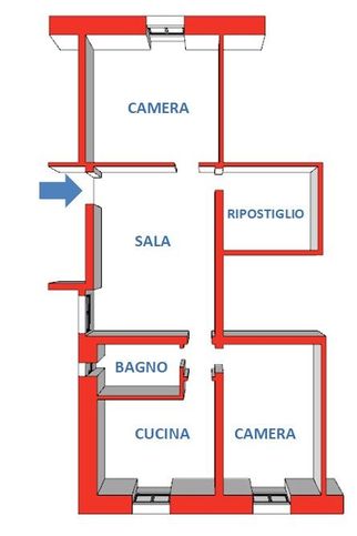 Appartamento in residenziale in Corso Alessandro de Stefanis 53