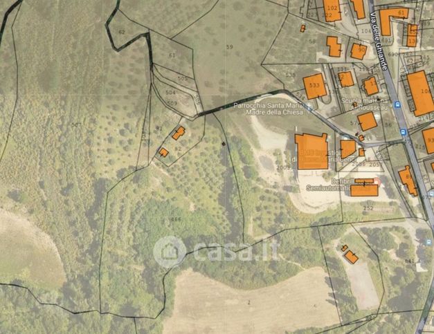 Terreno agricolo in commerciale in Via delle Ghiande