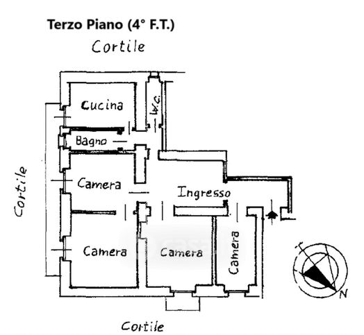 Appartamento in residenziale in Corso Re Umberto 61