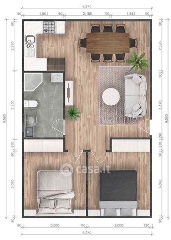 Appartamento in residenziale in Via Luigi Ponti