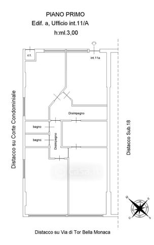 Ufficio in commerciale in Via di Tor Bella Monaca 450