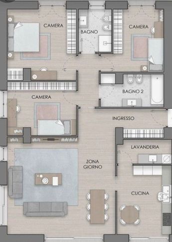 Appartamento in residenziale in zona stadio