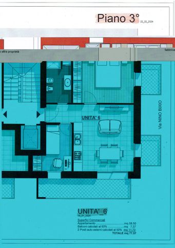 Appartamento in residenziale in Via Napoleone IIIÂ° 3
