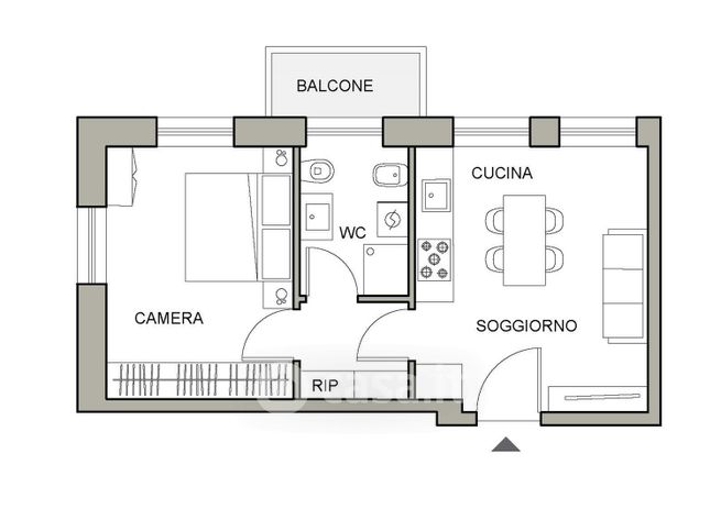 Appartamento in residenziale in Via Giotto di Bondone