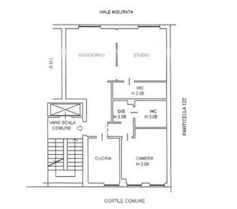 Appartamento in residenziale in Via Romolo Gessi 72