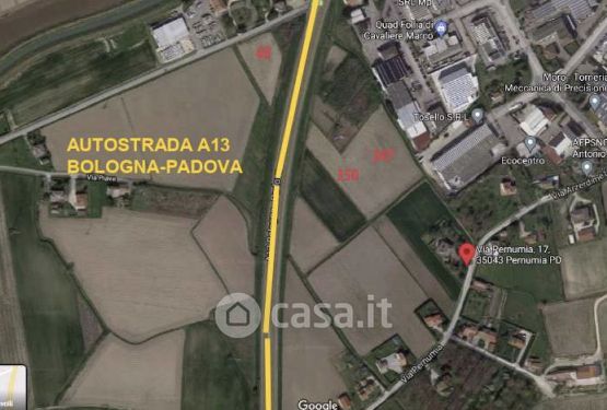 Terreno agricolo in commerciale in Via Pernumia