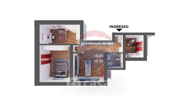 Appartamento in residenziale in Via Generale de Bernardis 63