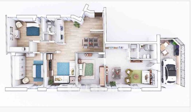 Appartamento in residenziale in Via Nizza 11
