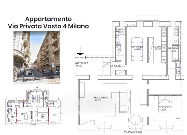 Appartamento in residenziale in Via Privata Vasto 4