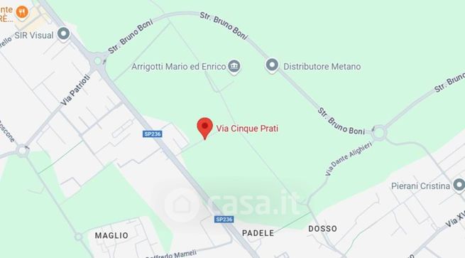 Terreno agricolo in commerciale in Via Cinque Prati