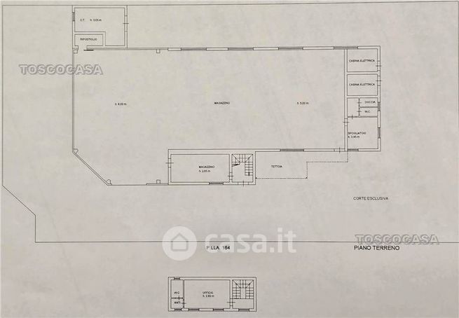 Capannone in commerciale in 