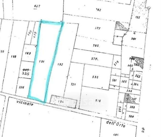 Terreno agricolo in commerciale in Strada dell'Orto