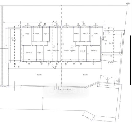 Casa bi/trifamiliare in residenziale in Corso Cavour 43