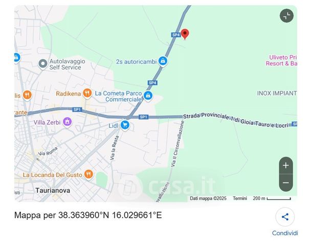 Terreno edificabile in residenziale in Strada Provinciale 1 di Gioia Tauro e Locri