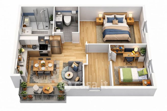 Appartamento in residenziale in Via Celso