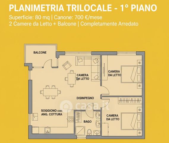 Appartamento in residenziale in Via Emilio Lepido