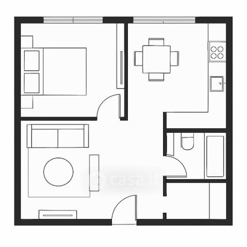 Appartamento in residenziale in Via del Lanciere