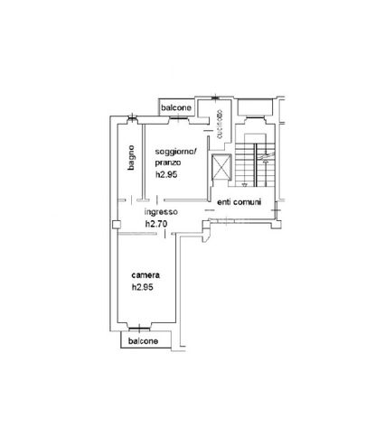 Appartamento in residenziale in Via Giacomo Antonini 60