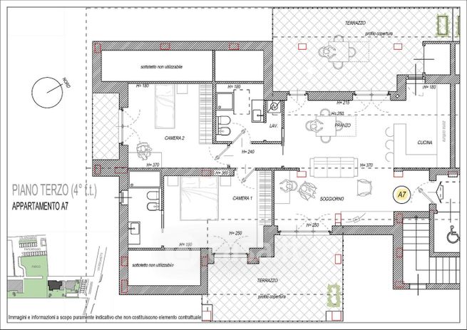 Appartamento in residenziale in Via Biscaretti 11