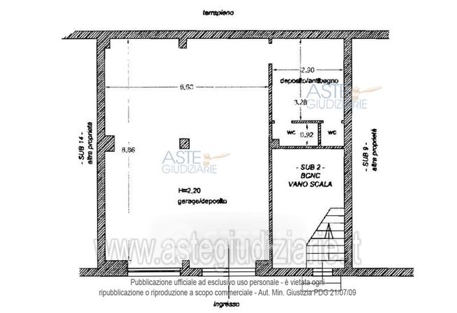 Garage/posto auto in residenziale in 