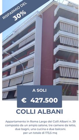 Appartamento in residenziale in Largo dei Colli Albani 39