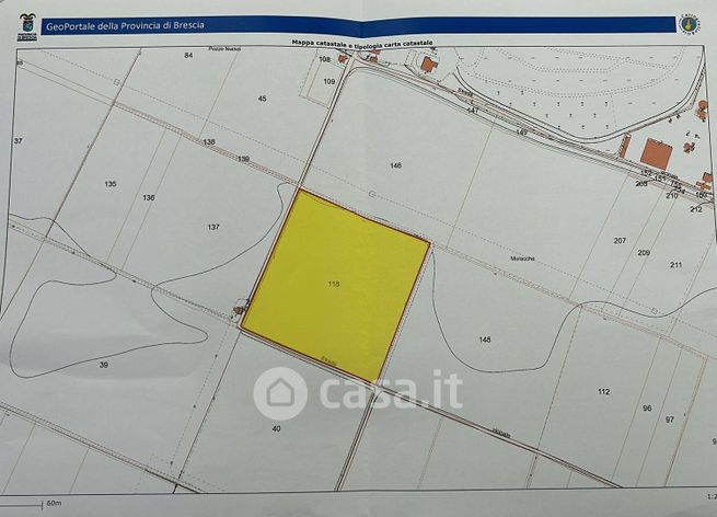 Terreno agricolo in commerciale in Via Campagna