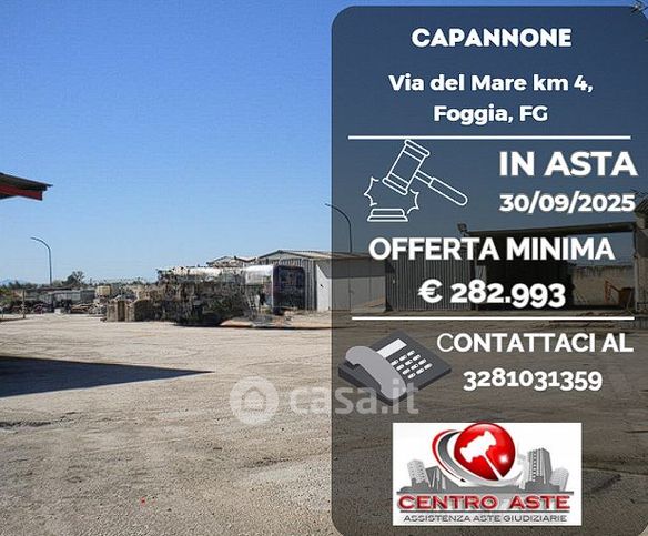 Capannone in commerciale in Via del Mare