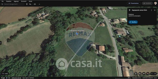 Terreno agricolo in commerciale in Tabiano Castello