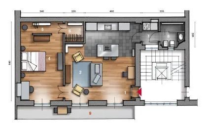 Appartamento in residenziale in Vicolo Filippo Corridoni