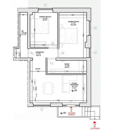 Appartamento in residenziale in Via Giosuè Carducci 36