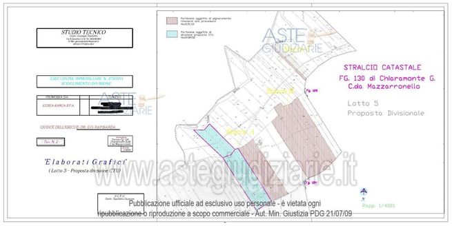 Terreno agricolo in commerciale in Contrada Palazzello