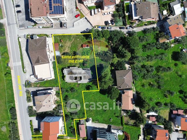 Terreno edificabile in residenziale in Via del Mare 160