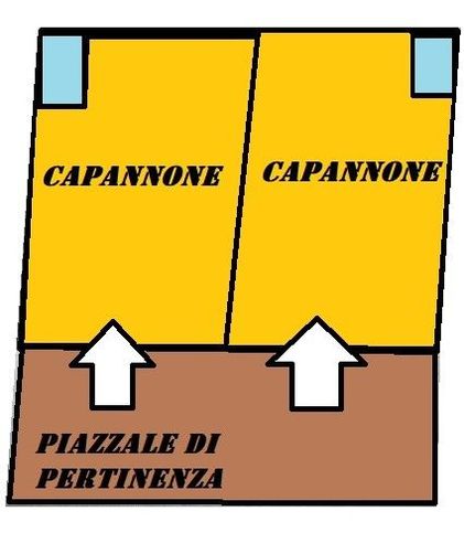 Capannone in commerciale in 