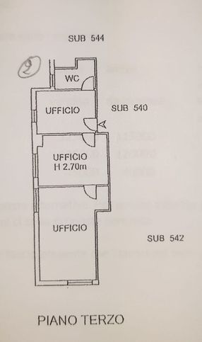 Ufficio in commerciale in tavarnuzze