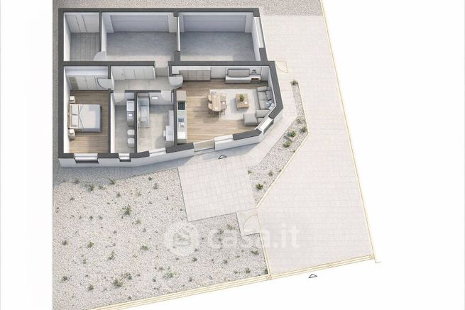 Villetta a schiera in residenziale in Via Prov. Circonvallazione