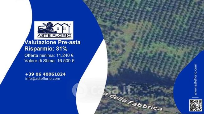 Terreno agricolo in commerciale in Via della Fabbrica 20