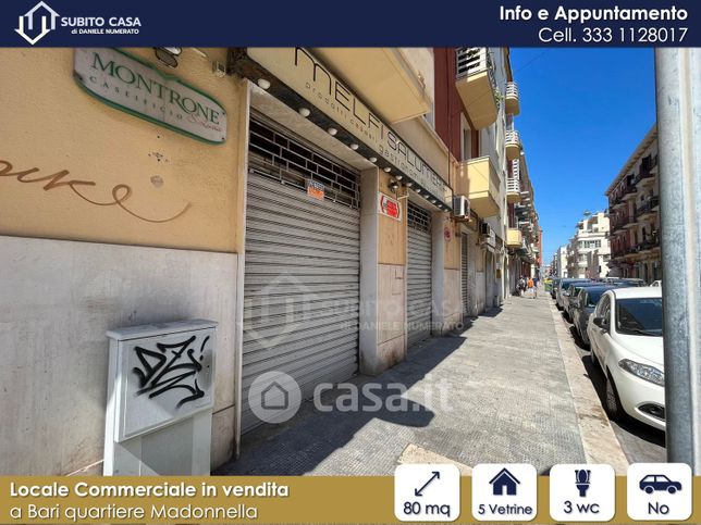 Negozio/locale commerciale in commerciale in Via Dalmazia 145