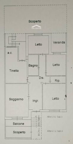 Casa bi/trifamiliare in residenziale in Via Salvo D'Acquisto 15