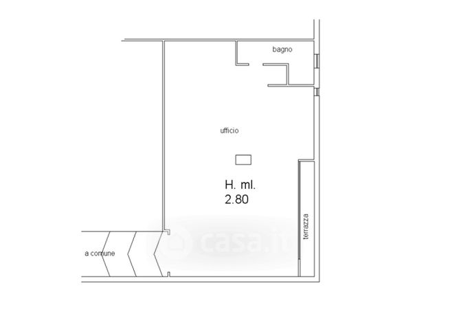 Ufficio in commerciale in 