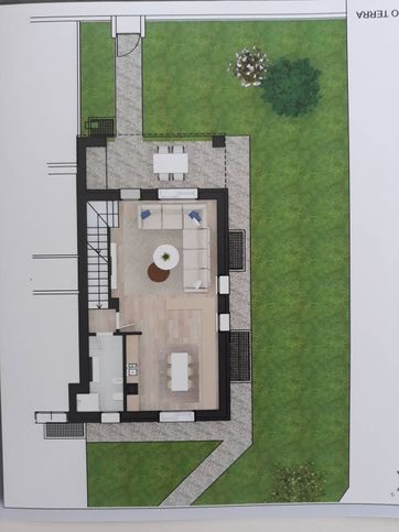 Villetta a schiera in residenziale in