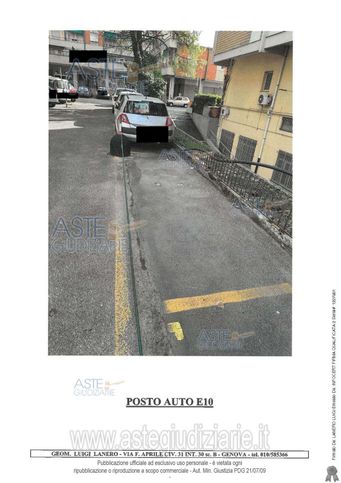 Garage/posto auto in residenziale in Via Luigi Gherzi