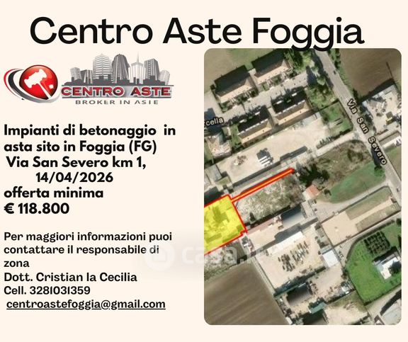 Capannone in commerciale in Via San Severo