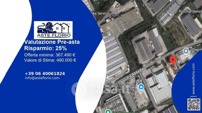 Capannone in commerciale in Via Abbadia 7