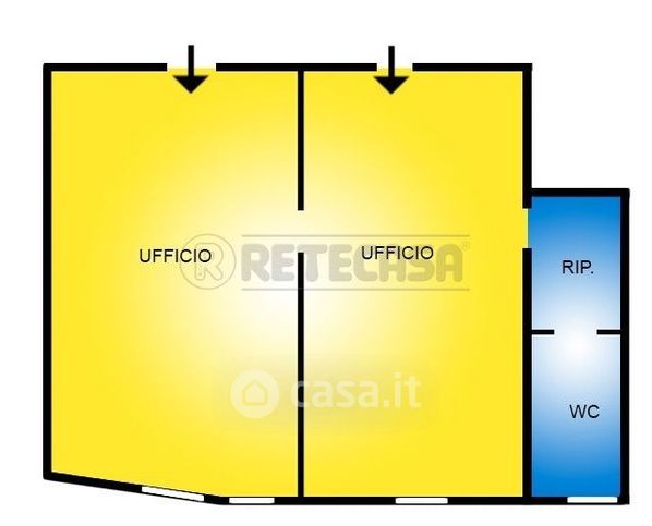 Ufficio in commerciale in
