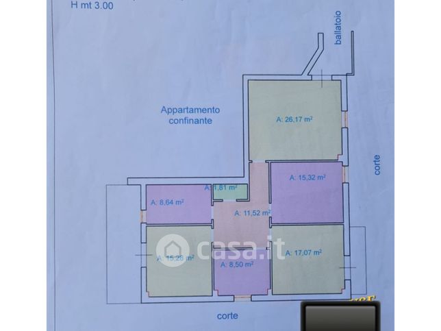 Appartamento in residenziale in Via Plinio 188