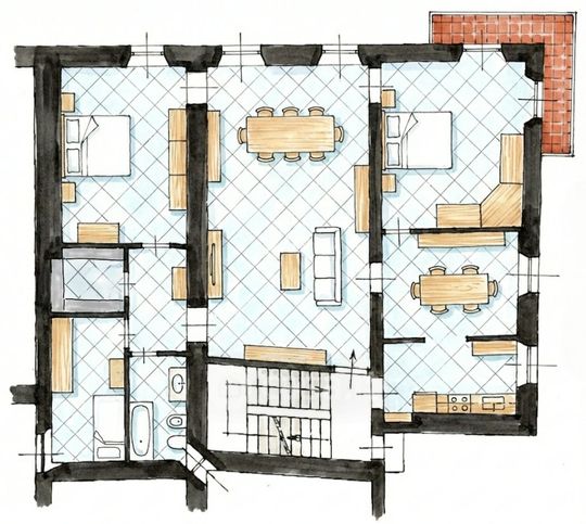Appartamento in residenziale in Vico della Luna