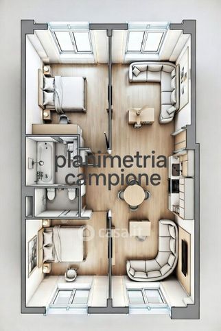 Appartamento in residenziale in Via Gustavo Bucchia