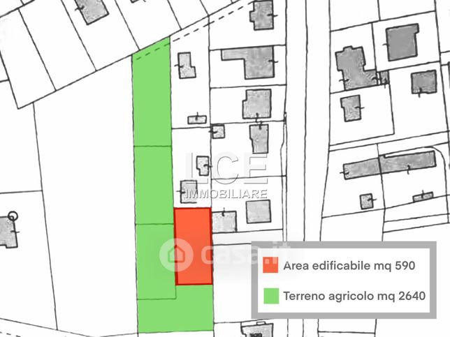 Terreno edificabile in residenziale in Via Aristide Gabelli